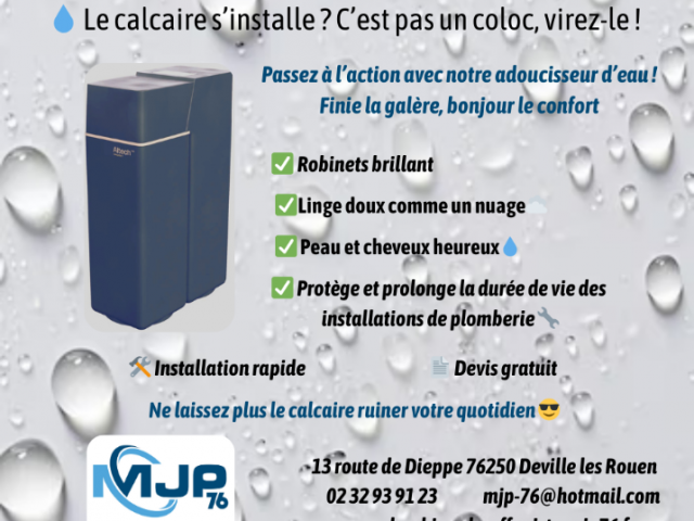 Protégez votre maison avec un adoucisseur d'eau ! Stop au calcaire 